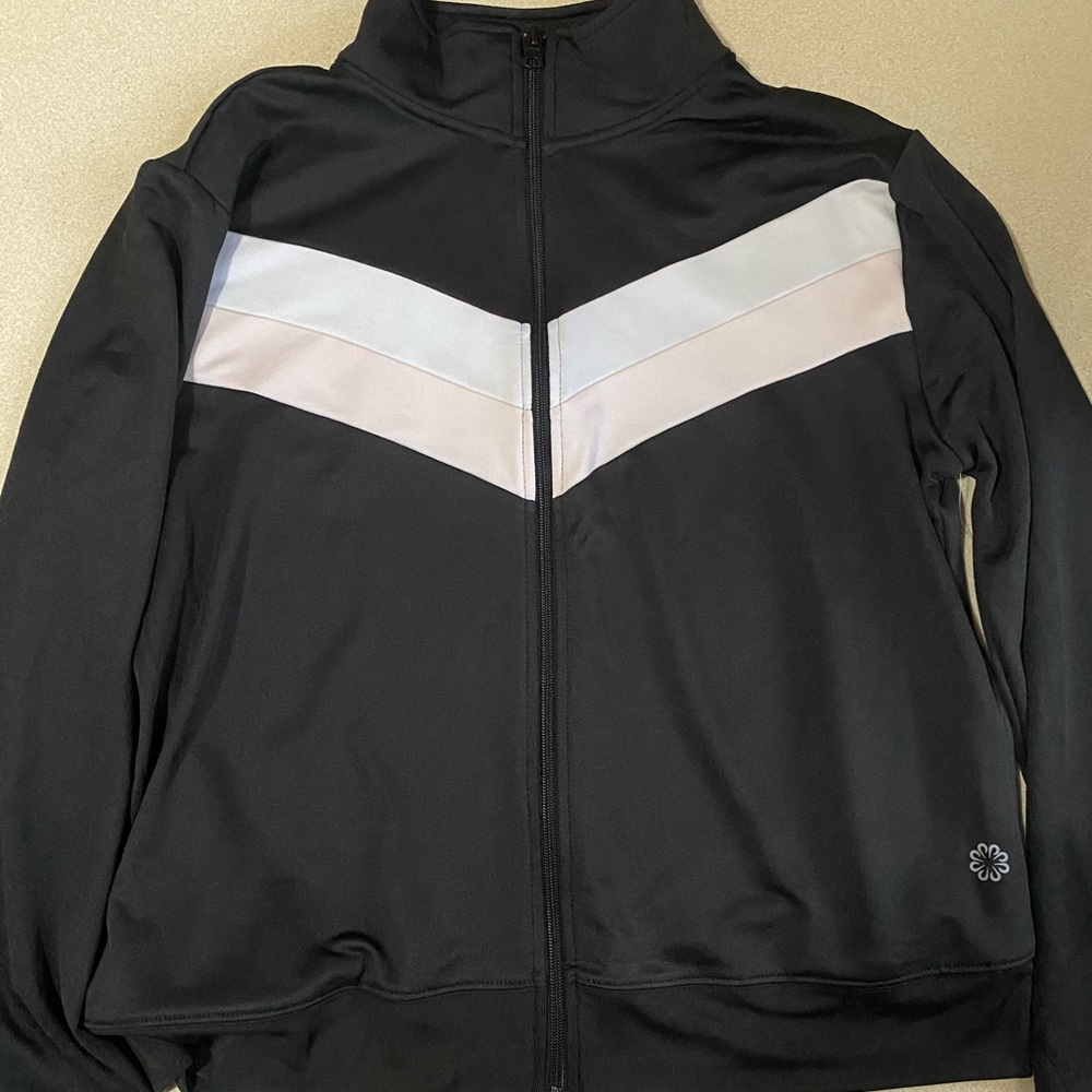 Black Pro Player Long Sleeve Jacket
